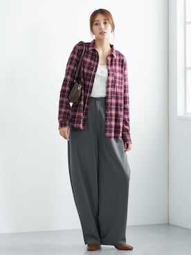 nissen Tall Modelsさん（レディース・173cm）の秋コーディネート