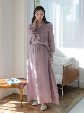 nissen Tall Modelsさん(レディース・172cm)の冬コーディネート