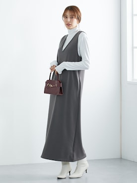 nissen Tall Modelsさん(レディース・173cm)の秋コーディネート