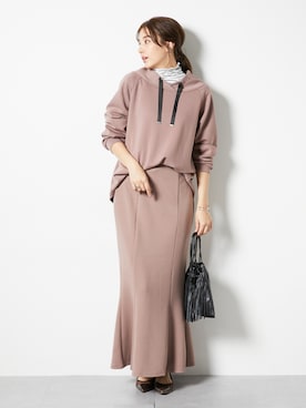 「nissen（ニッセン）のアイテム」を使った、nissen Tall Modelsさん（レディース・173cm）の冬コーディネート