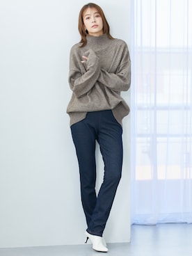 nissen Tall Modelsさん(レディース・173cm)の秋コーディネート