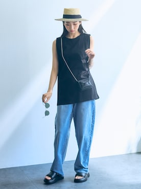 nissen Tall Modelsさん（レディース・172cm）の春コーディネート