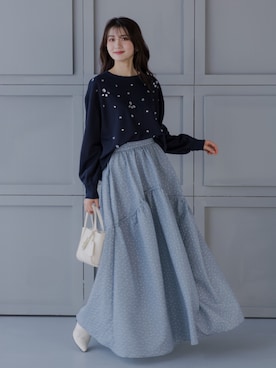 nissen Tall Modelsさん(レディース・169cm)の冬コーディネート