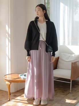 nissen Tall Modelsさん(レディース・172cm)の冬コーディネート