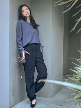 nissen Tall Modelsさん（レディース・172cm）の冬コーディネート