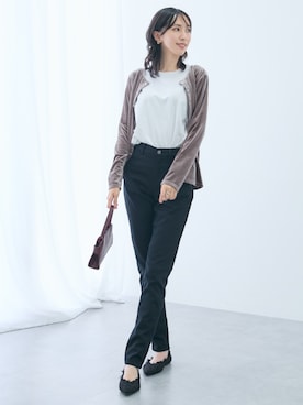 nissen Tall Modelsさん（レディース・176cm）の秋コーディネート