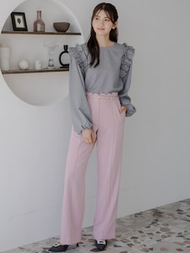 nissen Tall Modelsさん(レディース・169cm)の秋コーディネート