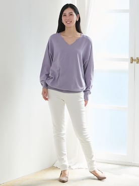 nissen Tall Modelsさん(レディース・174cm)の秋コーディネート