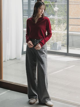 nissen Tall Modelsさん（レディース・170cm）の秋コーディネート