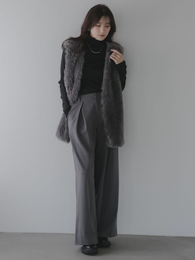 nissen Tall Modelsさん(レディース・174cm)の秋コーディネート