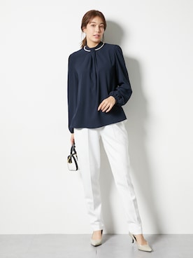 「nissen（ニッセン）のアイテム」を使った、nissen Tall Modelsさん（レディース・173cm）の冬コーディネート