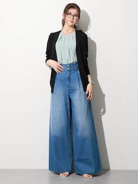 nissen Tall Modelsさん（レディース・172cm）の春コーディネート