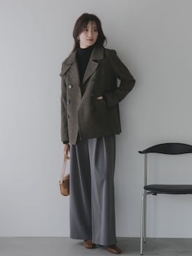 nissen Tall Modelsさん(レディース・174cm)の秋コーディネート