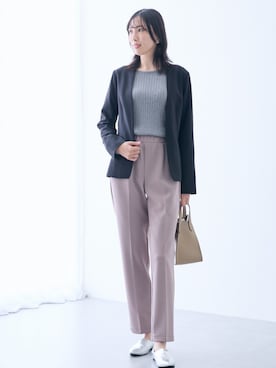 nissen Tall Modelsさん（レディース・176cm）の秋コーディネート