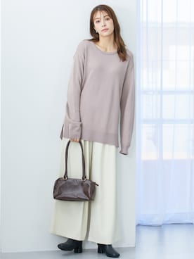 nissen Tall Modelsさん（レディース・173cm）の秋コーディネート