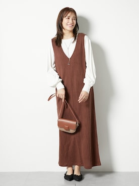 nissen Tall Modelsさん(レディース・173cm)の冬コーディネート