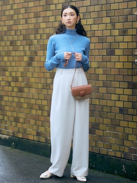 nissen Tall Modelsさん（レディース・172cm）の秋コーディネート