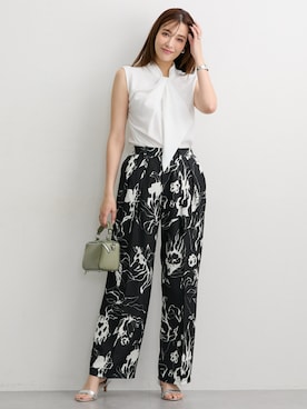 nissen Tall Modelsさん（レディース・173cm）の夏コーディネート