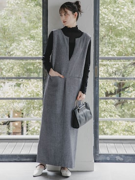 「高身長女子」｜nissen Tall Modelsさん（レディース・170cm）の秋コーディネート