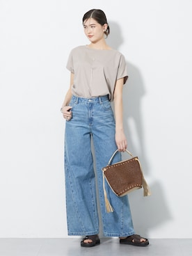 nissen Tall Modelsさん（レディース・173cm）の春コーディネート