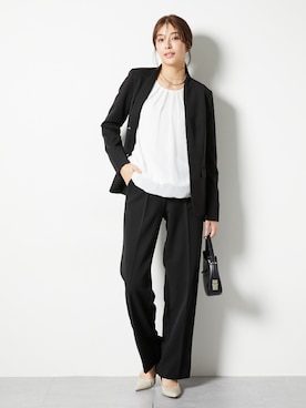 「nissen（ニッセン）のアイテム」を使った、nissen Tall Modelsさん（レディース・173cm）の冬コーディネート