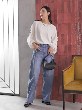 nissen Tall Modelsさん（レディース・174cm）の冬コーディネート