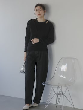 nissen Tall Modelsさん（レディース・174cm）の秋コーディネート