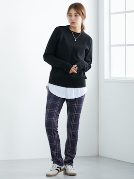 nissen Tall Modelsさん(レディース・173cm)の秋コーディネート