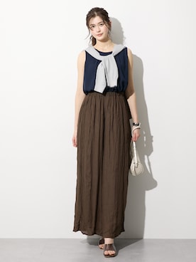 nissen Tall Modelsさん（レディース・172cm）の春コーディネート