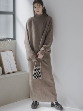 nissen Tall Modelsさん（レディース・170cm）の秋コーディネート