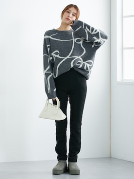 nissen Tall Modelsさん(レディース・173cm)の秋コーディネート