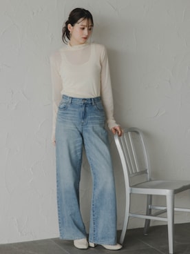 「高身長女子コーデ」｜nissen Tall Modelsさん（レディース・170cm）の夏コーディネート