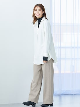 nissen Tall Modelsさん(レディース・173cm)の秋コーディネート