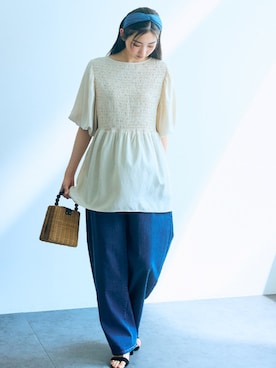 nissen Tall Modelsさん(レディース・172cm)の春コーディネート