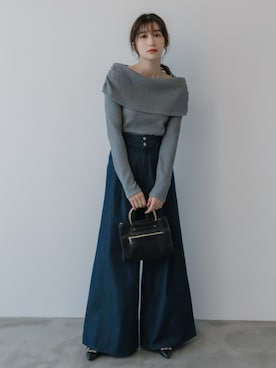 nissen Tall Modelsさん（レディース・174cm）の秋コーディネート