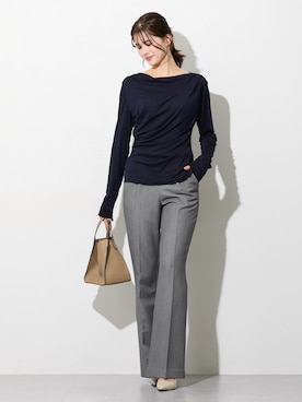 nissen Tall Modelsさん(レディース・172cm)の冬コーディネート