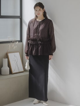 nissen Tall Modelsさん(レディース・170cm)の秋コーディネート