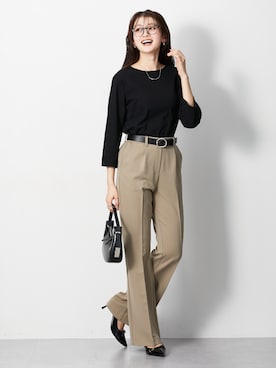 nissen Tall Modelsさん（レディース・169cm）の春コーディネート