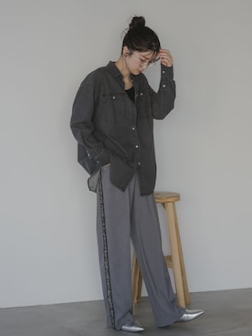 「nissen（ニッセン）のアイテム」を使った、nissen Tall Modelsさん（レディース・170cm）の秋コーディネート