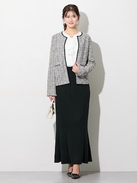 「nissen（ニッセン）のアイテム」を使った、nissen Tall Modelsさん（レディース・172cm）の冬コーディネート