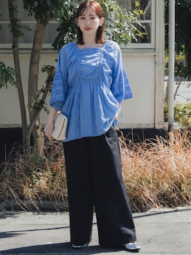 nissen Tall Modelsさん（レディース・170cm）の春コーディネート