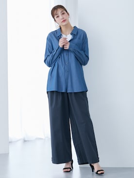 nissen Tall Modelsさん(レディース・173cm)の春コーディネート