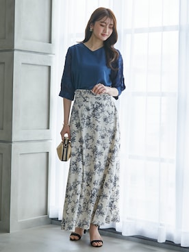 nissen Tall Modelsさん(レディース・169cm)の春コーディネート