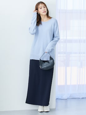 nissen Tall Modelsさん（レディース・174cm）の秋コーディネート