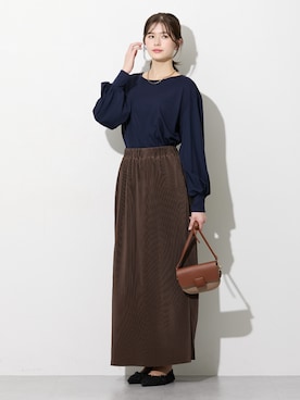 nissen Tall Modelsさん(レディース・172cm)の冬コーディネート