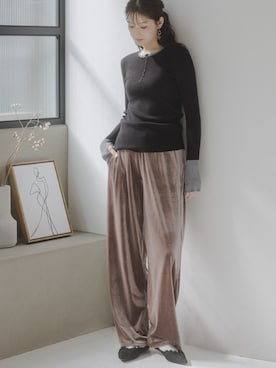 nissen Tall Modelsさん(レディース・170cm)の秋コーディネート