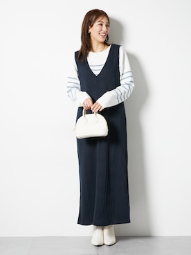 nissen Tall Modelsさん(レディース・173cm)の冬コーディネート