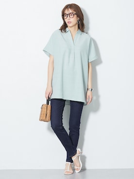 nissen Tall Modelsさん(レディース・173cm)の春コーディネート