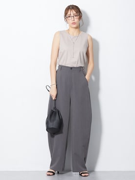 nissen Tall Modelsさん（レディース・173cm）の春コーディネート