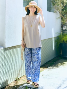 nissen Tall Modelsさん（レディース・172cm）の春コーディネート